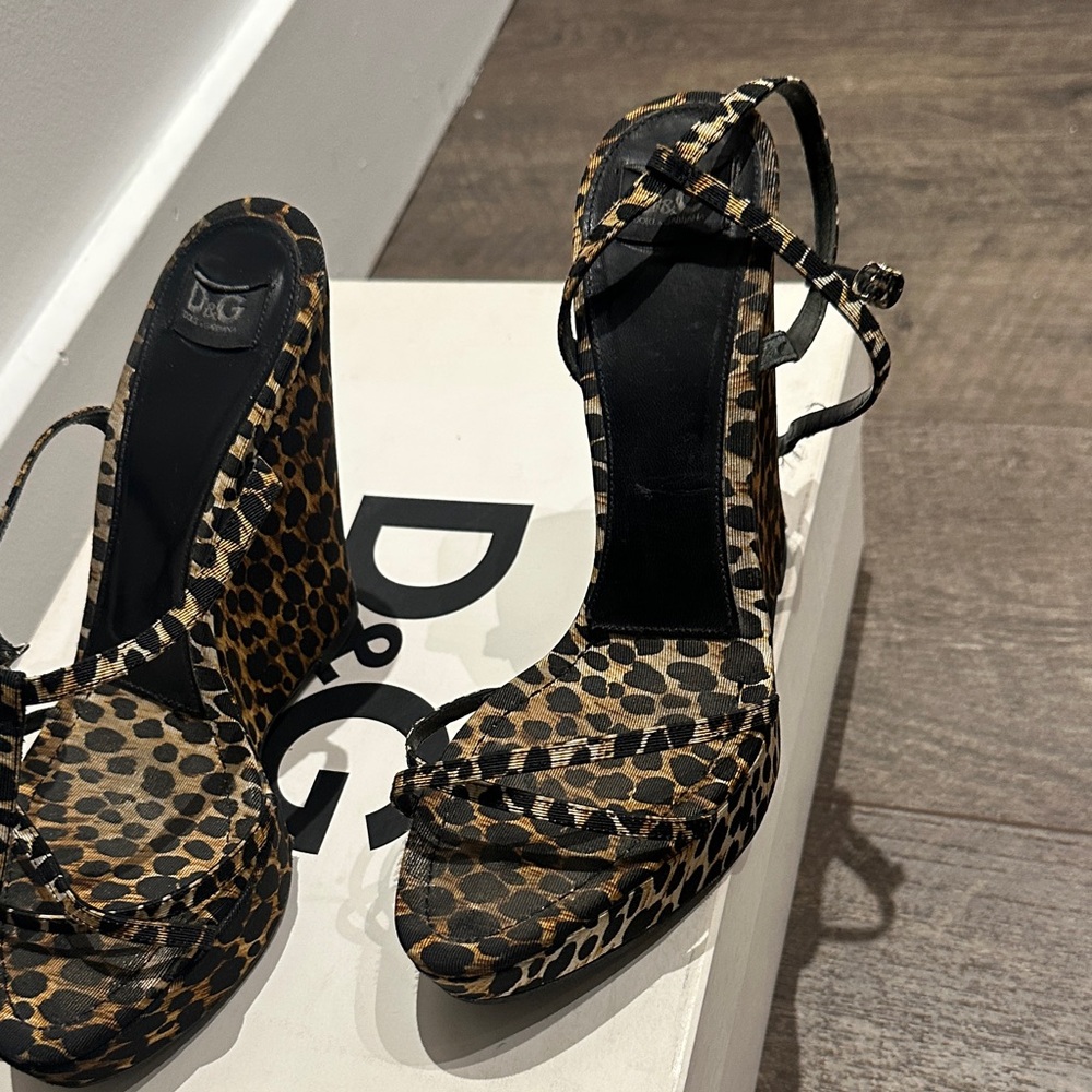 D&G Animal Print Women's Heels